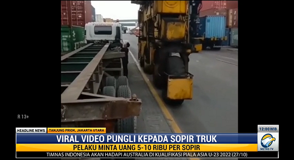Lagi, Preman Pungli Tanjung Priok Ditangkap