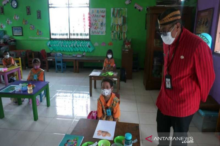 Pemkab Boyolali Uji Coba PTM Tingkat PAUD dan TK