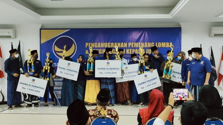 NasDem Jatim Gelar Anugrah Pemenang Lomba Hari Santri Nasional 2021