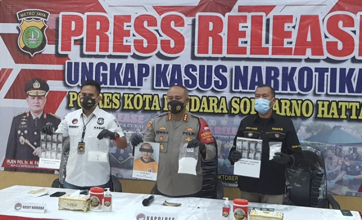 Penyelundupan 3,2 Kg Sabu Aceh ke Indonesia Timur Digagalkan