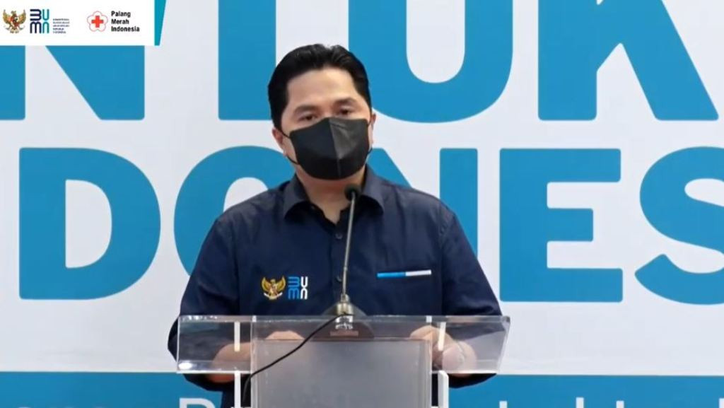 Menteri BUMN Erick Thohir. Foto: Kementerian BUMN