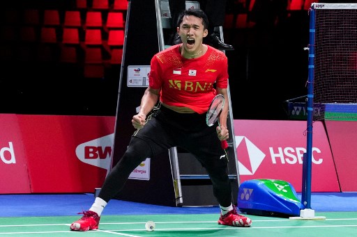 Denmark Open: Jonatan Jumpa Kento Momota pada Perempat Final