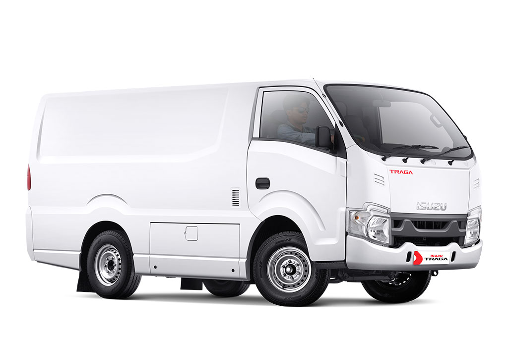 Isuzu Traga Blind Van. Isuzu