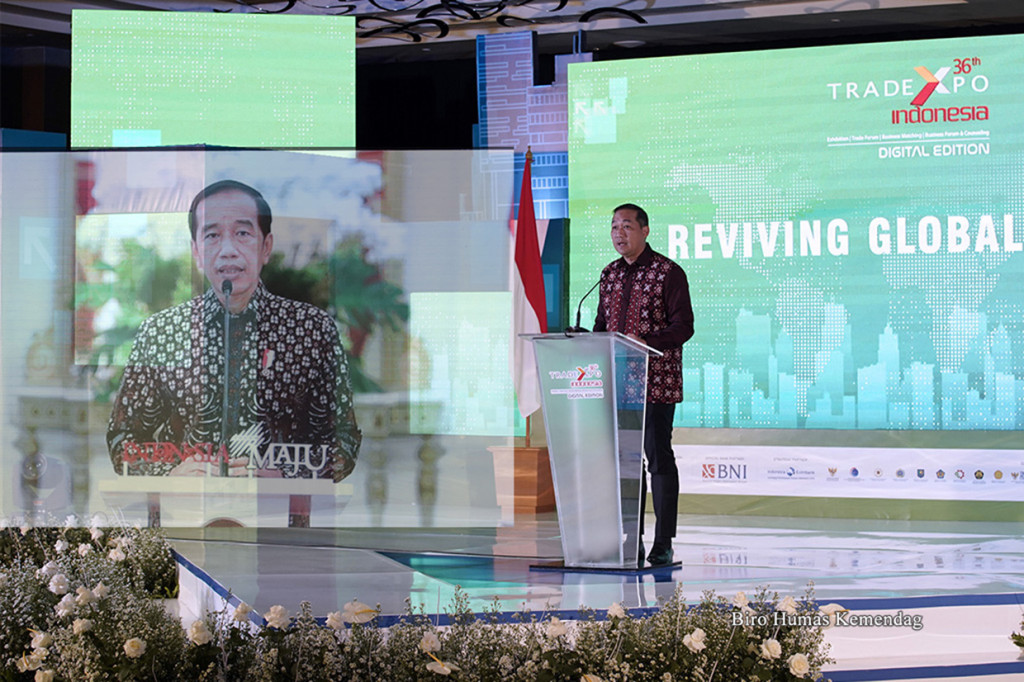Foto: Pembukaan Trade Expo Indonesia ke-36 Digital Edition