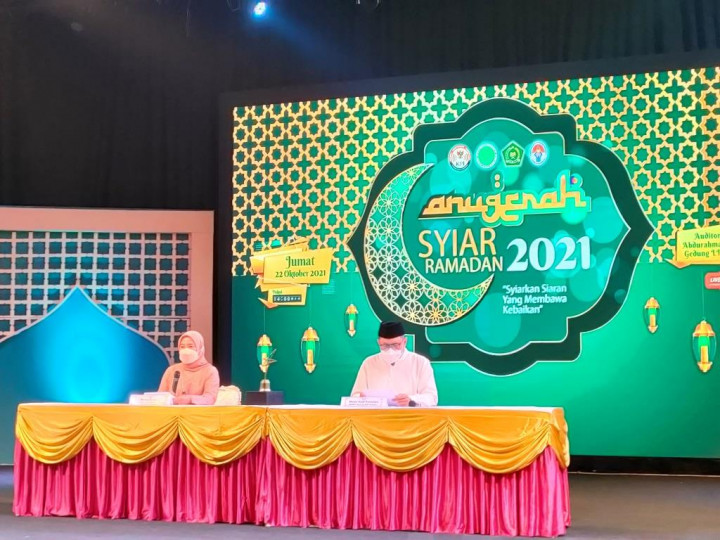 84 Program TV dan Radio Ikut Ajang Anugerah Syiar Ramadan 2021
