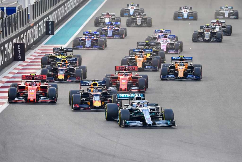 Balapan F1. (Foto: AFP/Andrej Isakovic)
