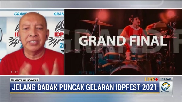 Grand Final IDPFest 2021 Digelar Virtual dan Disiarkan di YouTube  IDPFest