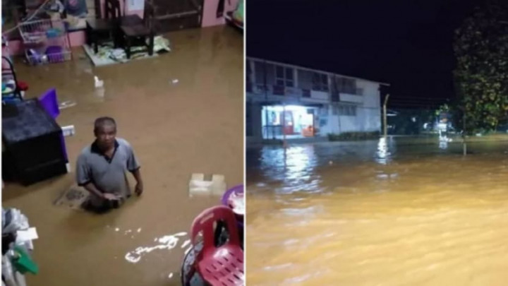 Hujan Deras dan Banjir Bandang Hantam Malaysia, 1.000 Warga Dievakuasi
