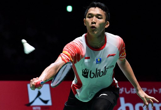 Denmark Open: Jonatan Christie tidak Kuat Menghadapi Kento Momota