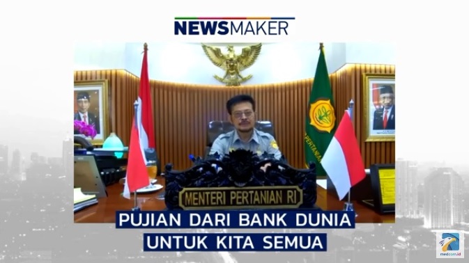 Sektor Pertanian Indonesia Dipuji Bank Dunia, Ini Komentar Mentan
