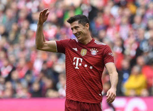 Robert Lewandowski. (Christof STACHE / AFP)