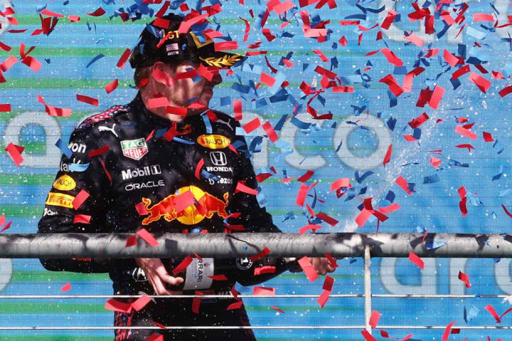 F1 GP AS 2021: Verstappen Juara, Hamilton Kedua