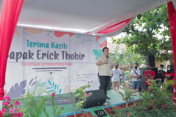 Program <i>Social Healing</i>, Erick Thohir: Amanat Almarhum Ayah