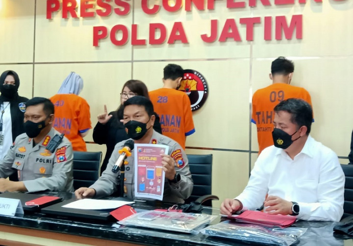 Ancam Nasabah, Tiga Pekerja Pinjol di Jatim Jadi Tersangka