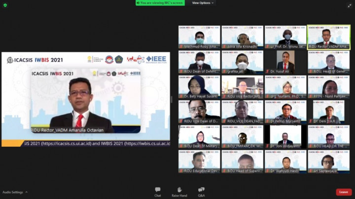 Unhan Selenggarakan Seminar Penguatan Teknologi Pertahanan