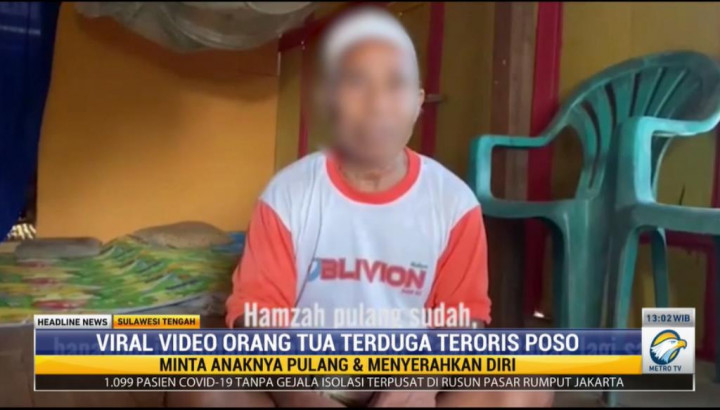 Viral! Video Orang Tua Terduga Teroris Poso Minta Anaknya Pulang