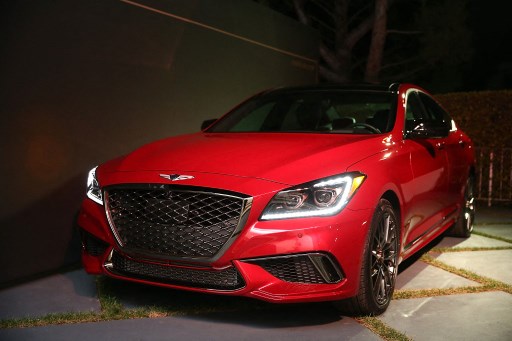 G80 Genesis. Foto: AFP/Joe Scarnici.