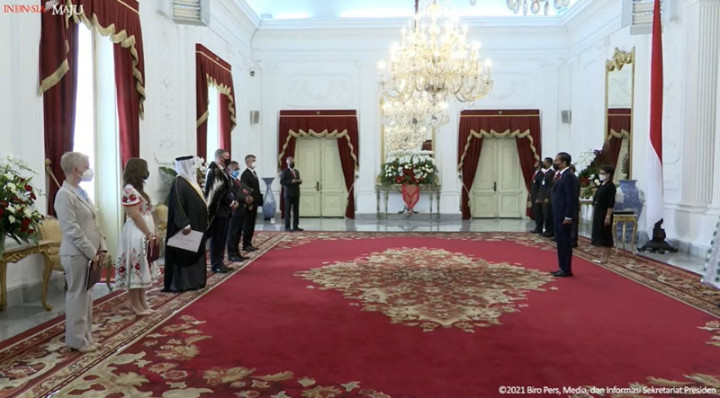 Jokowi Terima 9 Surat Kepercayaan Duta Besar Negara Sahabat