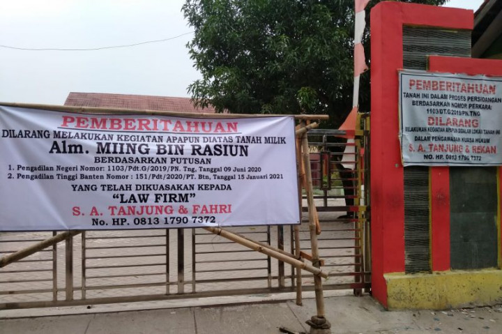 Disdik Tangerang Prihatin Hak Siswa SDN Kiara Payung 'Tergadai' Sengketa Tanah