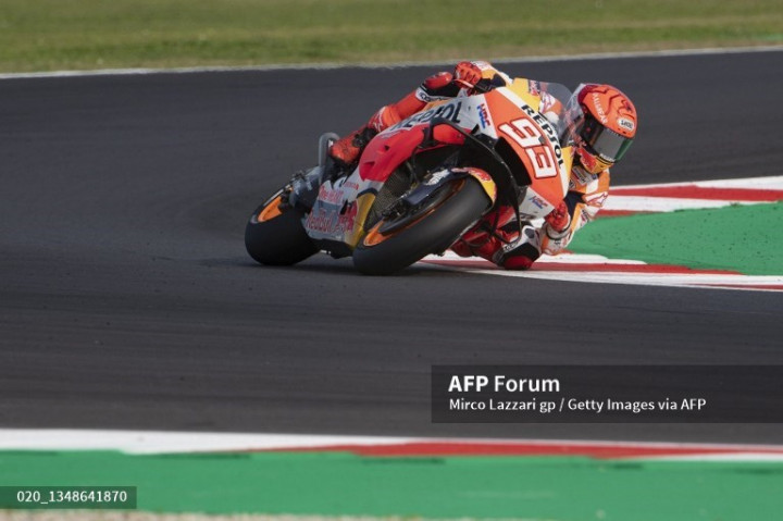 Kalau Bagnaia Tidak Crash, Marquez tak Yakin Menang