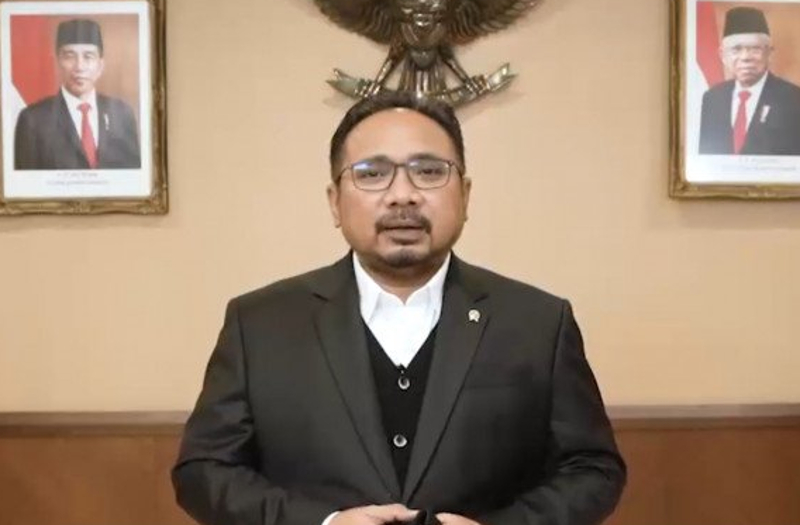 Menteri Agama (Menag) Yaqut Cholil Qoumas. DOK Kemenag