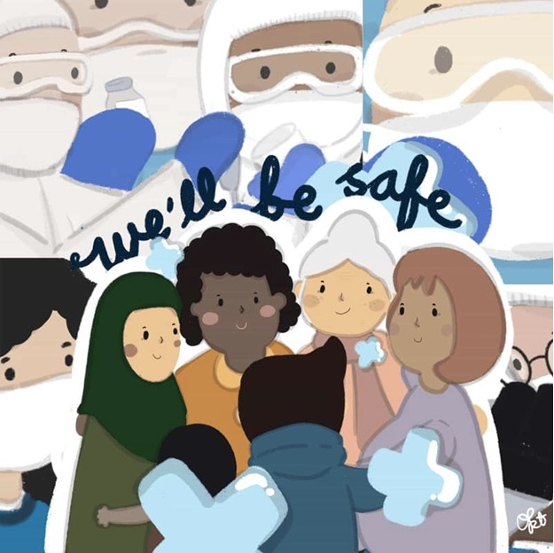 Lukisan Digital Karya 2 Saintis Indonesia Dipamerkan di Mabes UNESCO