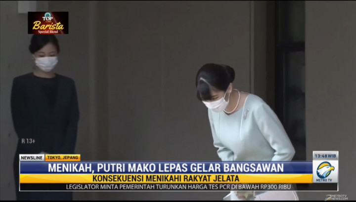 Putri Mako Lepas Gelar Bangsawan Jepang usai Menikahi Rakyat Jelata