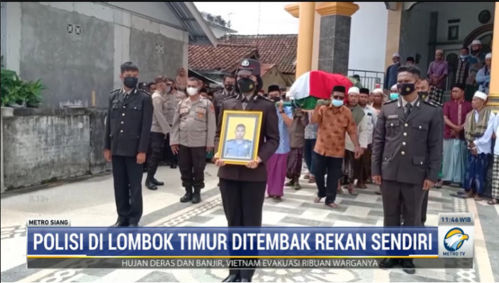 Motif Polisi Tembak Mati Rekan Sendiri di Lombok Timur Terus Digali