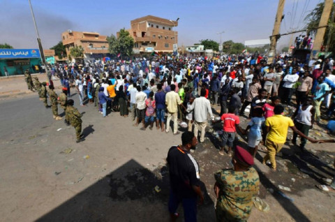Warga Sipil Beramai-ramai Kecam Kudeta Sudan