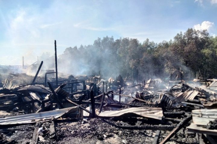 38 Rumah di Tarakan Terbakar