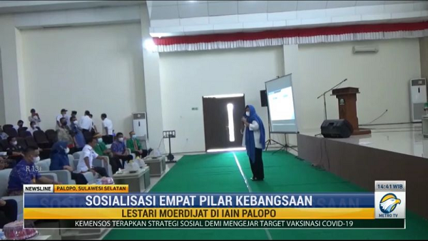 Wakil Ketua MPR Sosialisasikan Empat Pilar Kebangsaan di IAIN Palopo