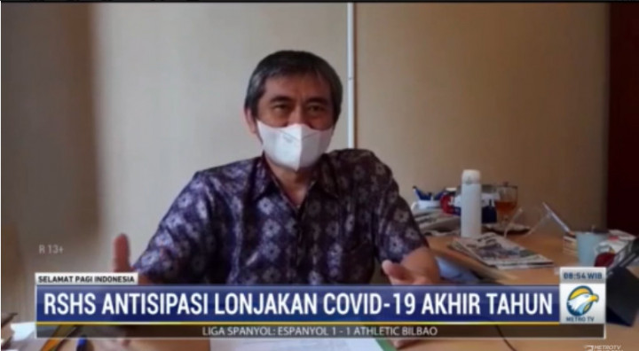 RSHS Bandung Antisipasi Lonjakan Covid-19 Akhir Tahun
