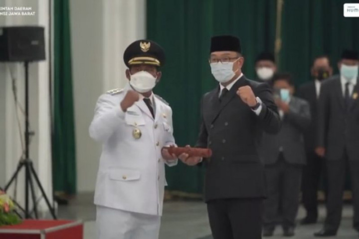 Akhmad Marjuki Resmi Dilantik Jadi Wakil Bupati Kabupaten Bekasi