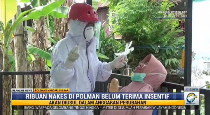 Ribuan Nakes Polewali Mandar Belum Terima Insentif