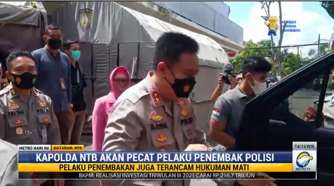 Pelaku Penembakan Sesama Polisi akan Dipecat