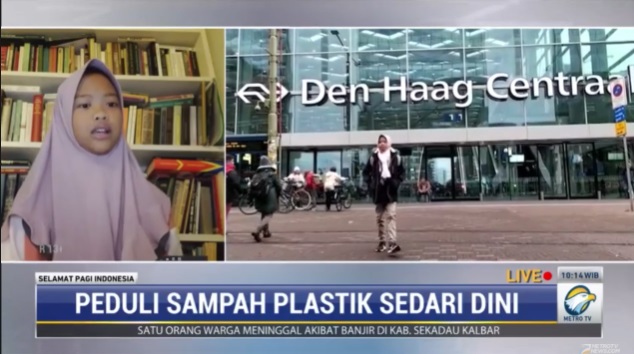 Keren, Pelajar Asal Gresik Jadi Pembicara Termuda Plastic Health Summit 2021