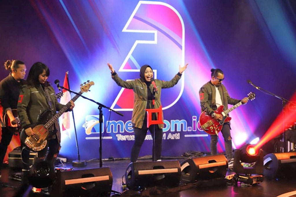 Band Kotak buat lagu Beraksi yang menyerukan persatuan (Foto: medcom)