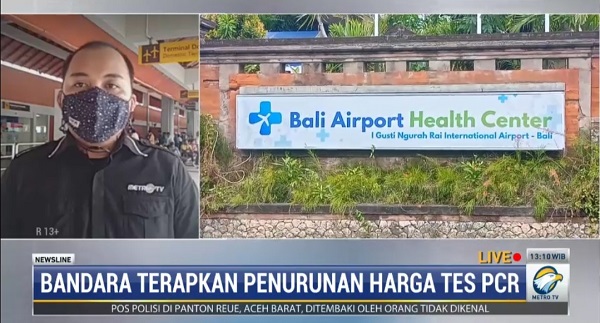 Harga Tes PCR Turun, Begini Kondisi Bandara Ngurah Rai Bali