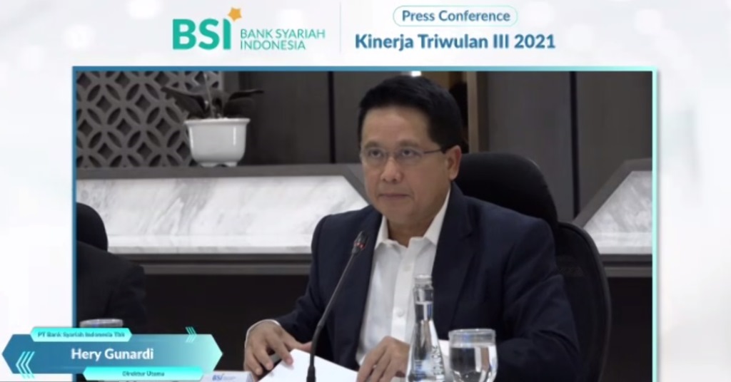 Direktur Utama BSI Hery Gunardi. FOTO: Medcom.id/Angga Bratadharma