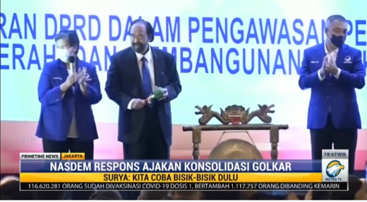 NasDem Tanggapi Ajakan Konsolidasi Golkar