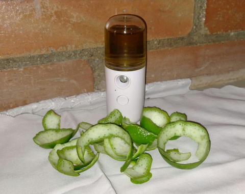 Nano Spray Ekstrak Kulit Jeruk Buatan Mahasiswa UNY, Cegah Radiasi Gawai