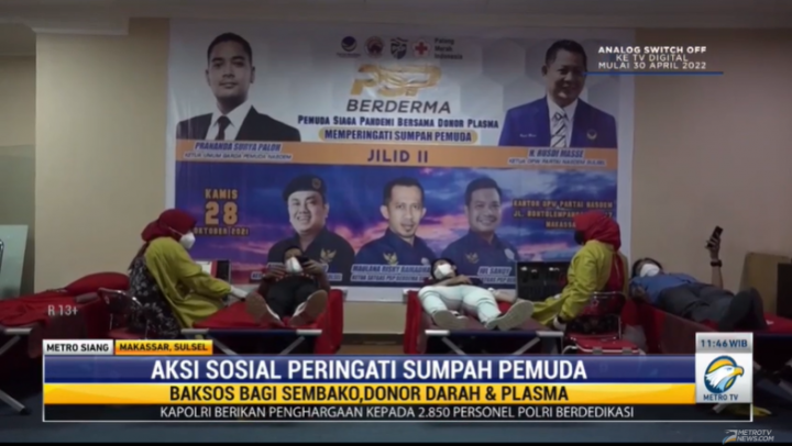 NasDem Gelar Aksi Sosial Peringati Sumpah Pemuda