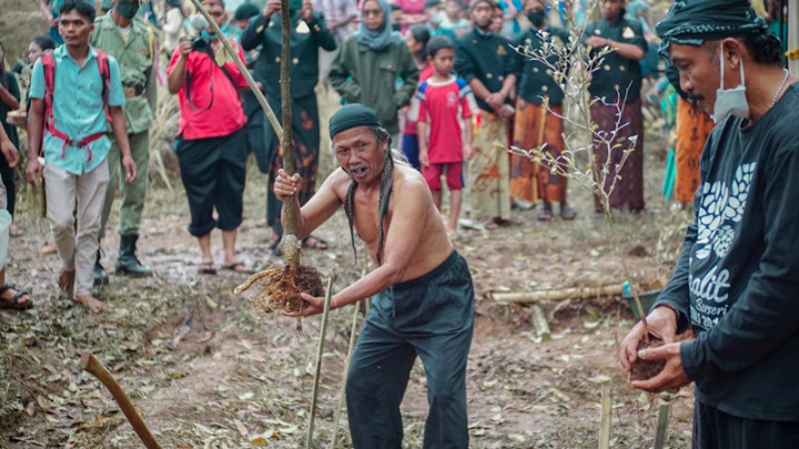 Jaga dan Lestarikan Sumber Air, Seniman di Lereng Muria Helat Gelaran Budaya
