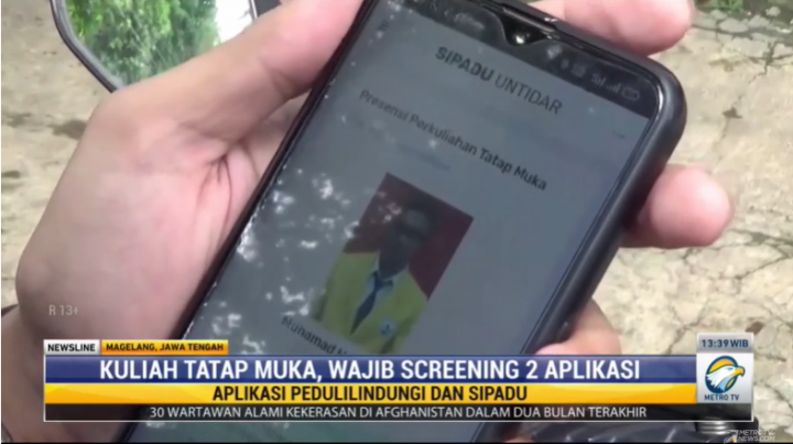 Kuliah Tatap Muka, Universitas ini Wajibkan <i>Screening</i> 2 Aplikasi