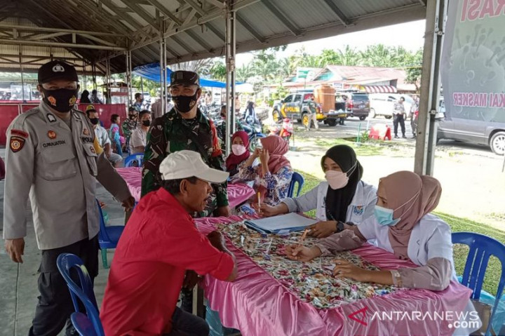 Jelang Pilkades, Dinkes Mukomuko Gencarkan Vaksinasi Warga 47 Desa