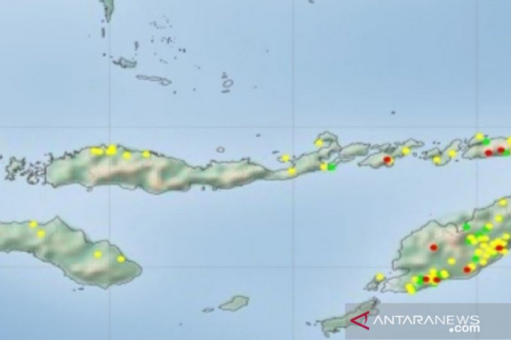 BMKG Imbau Warga NTT Waspadai Titik Panas