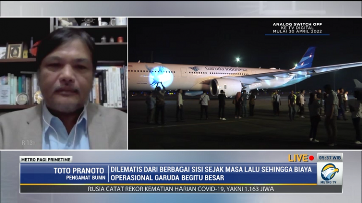 Garuda Terjerat Utang, Pengamat: Akibat Pengelolaan yang Tidak Bagus