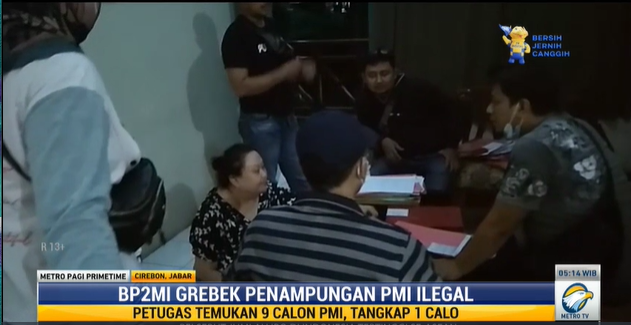 BP2MI Gerebek Tempat Penampungan Pekerja Migran Ilegal di Cirebon