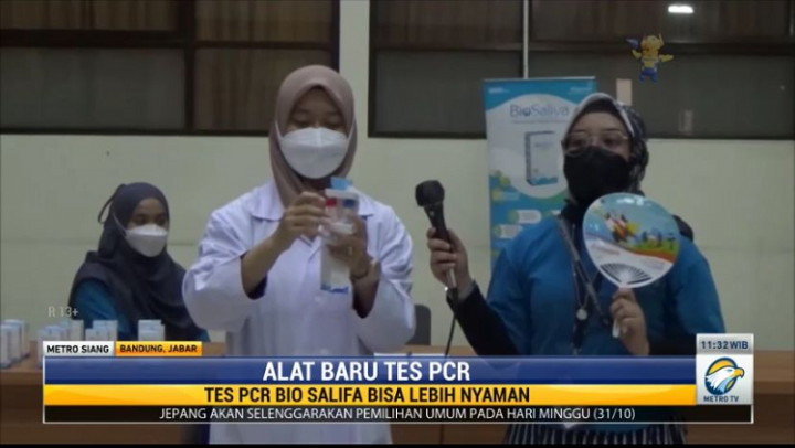 Bio Salifa, Tes PCR Covid-19 Metode Kumur Buatan Bio Farma