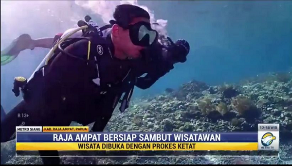 Keindahan Surga Bawah Laut Raja Ampat Bersiap Sambut Wisatawan